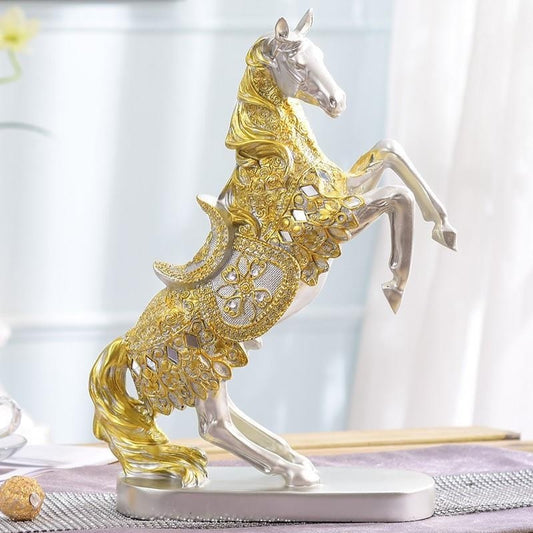 Wine Cabinet Decoration Horse