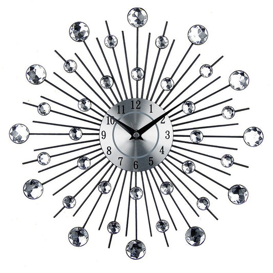 Creative Mute Round Wall Clock for Living Room