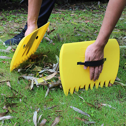 Garden Plastic Rake Leaf Rake Collect Fallen Leaves