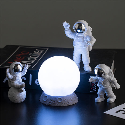 Spaceman Astronaut Moon Night Light for Decoration