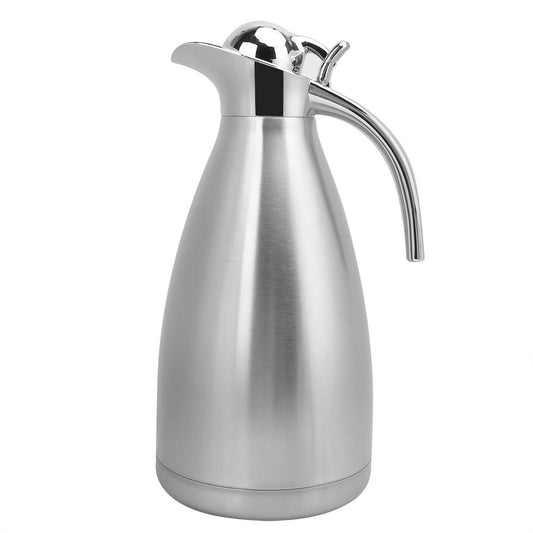 2L Stainless Steel Household Water Coffee Bottle Vacuum Insulated Thermo Jug Pot